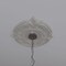 Ekena Millwork Attica PVC Medallion (Canopies up to 5 5/8"), 16"OD x 3 1/2"ID x 1"P, Universal Metallic Pearl Mist CMP16ATEPE - alternate 9